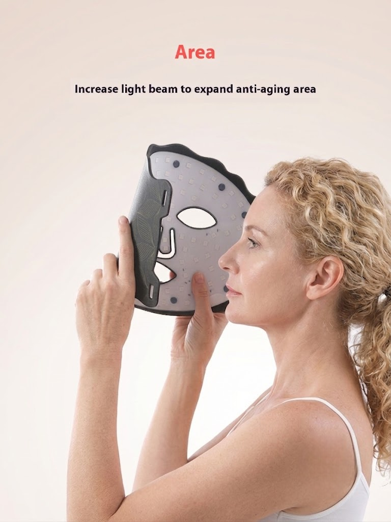 3D LED-ansiktsmask
