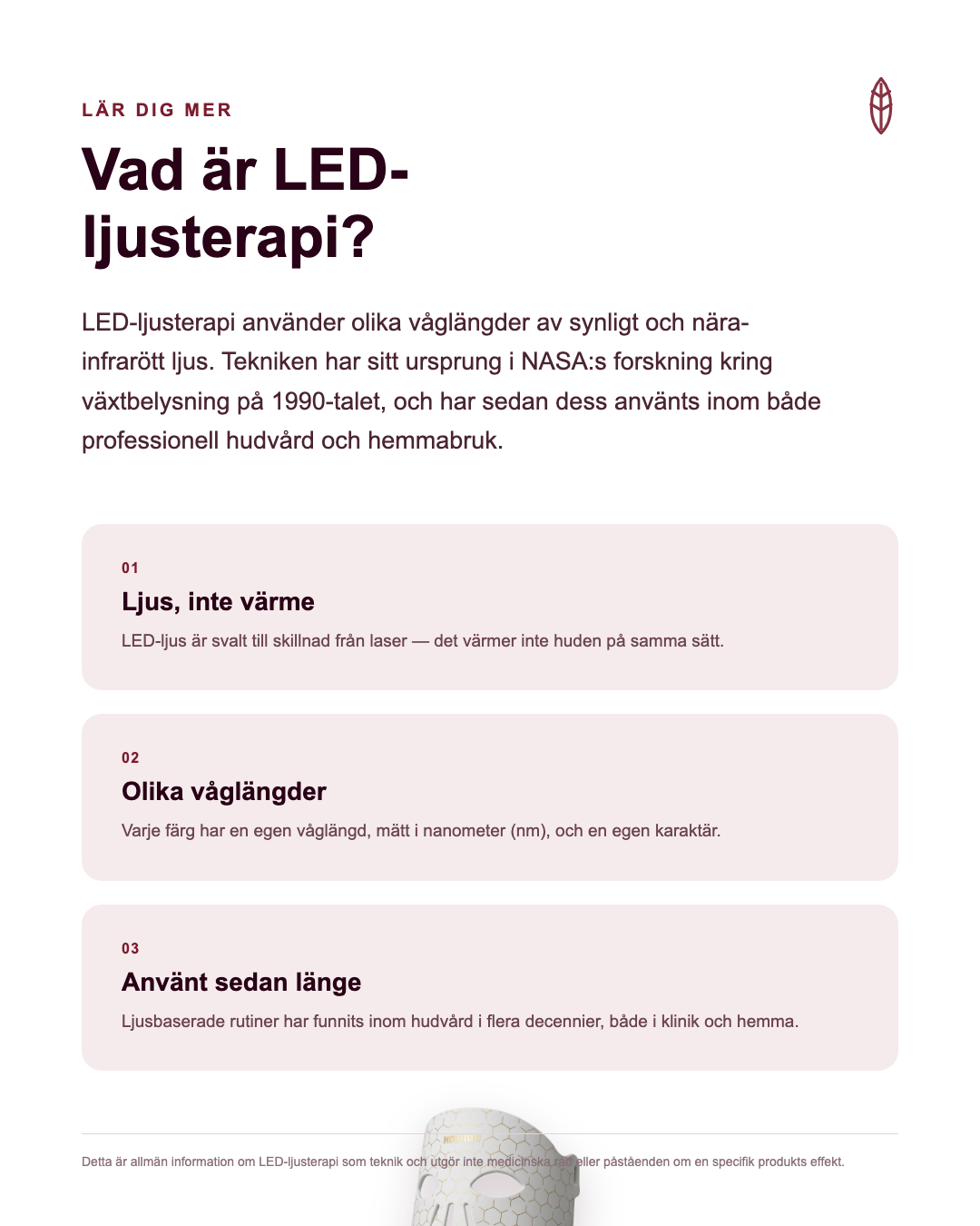 skira - Vad är LED-ljusterapi?