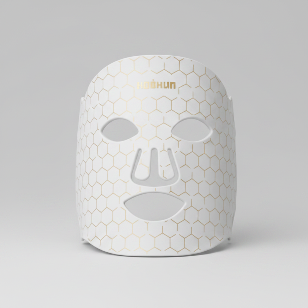 skira LED-ansiktsmask - vit